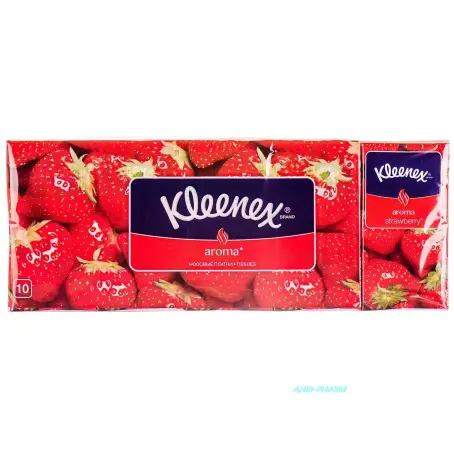 ПЛАТОЧКИ НОС. KLEENEX aroma клубника N100