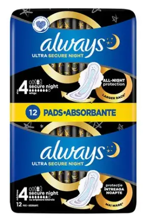 ПРОКЛ ALWAYS Ultra Night extra аромат. №12