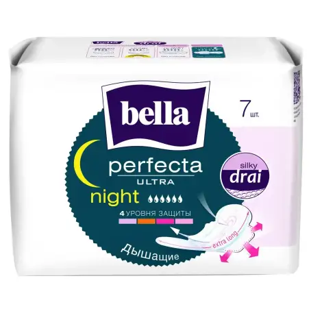 Гигиенические прокладки Bella Perfecta Ultra Night, 7 шт.