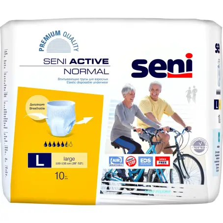 ПОДГУЗ ДЛЯ ВЗР. SENI ACTIVE normal large №10