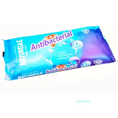 СЕРВ. ВОЛОГІ ДИТ. NATURELLE Antibacterial D- pantenol №48