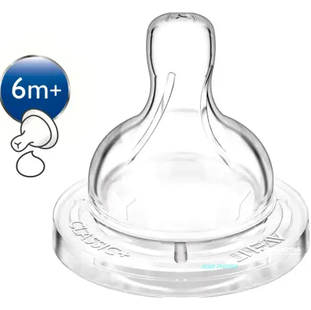 Соска силиконовая Philips Avent Classic SCF636/27, для густой еды, от 6 месяцев, № 2