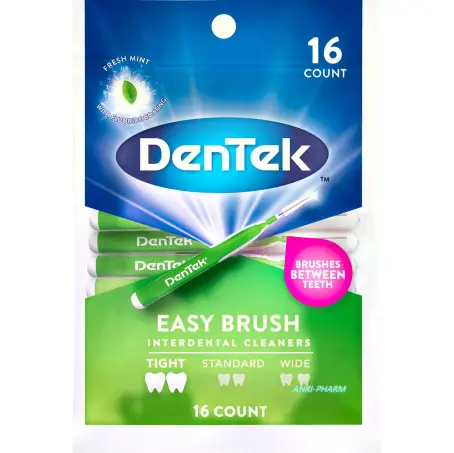 ФЛОСС-ЗУБОЧИСТКИ DENTEK ИНТЕРДЕНТАЛ. Easy Brush Tight №16