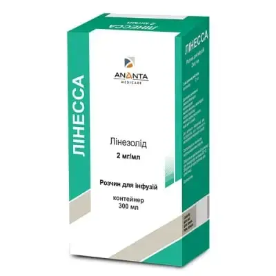 ЛІНЕССА 2 мг/мл 300 мл р-р для инф. конт.