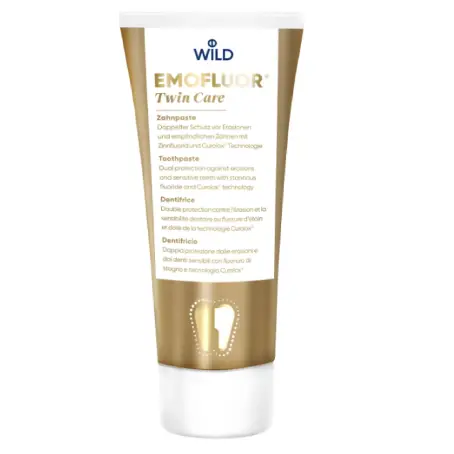 Зубная паста Dr. Wild Emofluor Twin Care Двойной уход, 75 мл