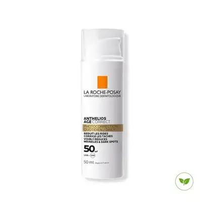 LA ROCHE POSAY АНТГЕЛІОС AGE CORRECT КРЕМ СОНЦЕЗАХ. Антивік. для чут. шкіри SPF 50+ 50 мл