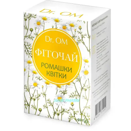 Фиточай DR. OM Цветы ромашки 40 г пачка