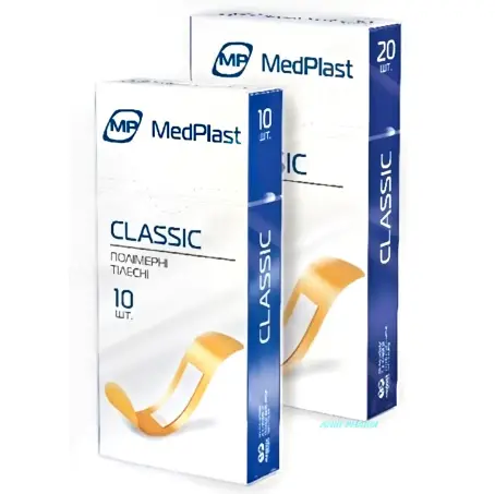 ПЛАСТ. МР MEDPLAST CLASSIC НАБІР 19 х 72 мм №20