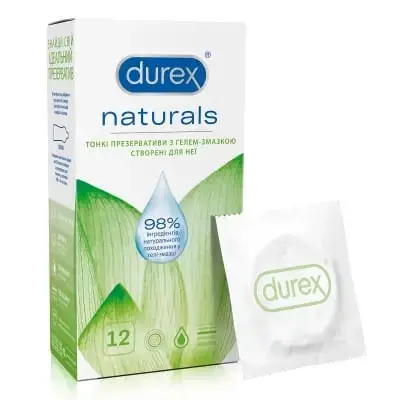  DUREX Naturals Презервативы тонк. №12