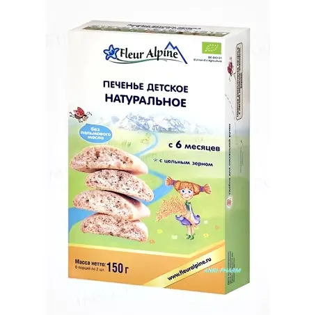 ПЕЧИВО ДИТ. FLEUR ALPINE Натур. 9+ міс. 150 г