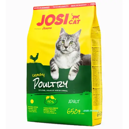 КОРМ ДЛЯ КОТІВ JOSICAT Crunchy Poultry 650 г