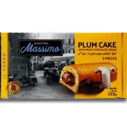 Бисквит Maestro Massimo Plum Cake Chocolate, 45 г