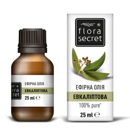 Масло эфирное Flora Secret эвкалиптовое 25 мл