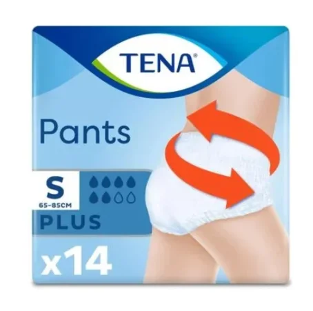 Подгузники-трусики Tena Pants Plus S, 14 штук