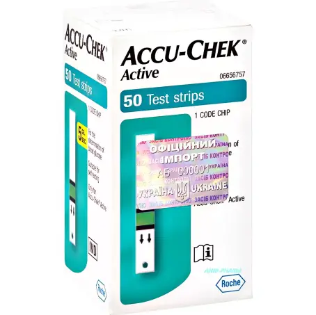 ТЕСТ-ПОЛОСКИ ACCU-CHEK ACTIVE N50