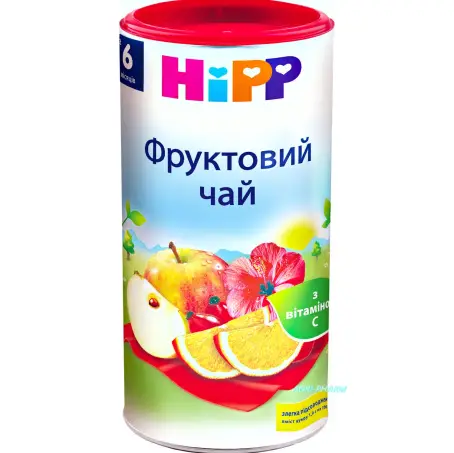 Напиток HiPP Фруктовый чай, сухой быстрорастворимый, 200 г