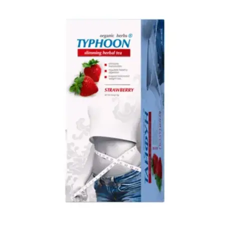 Тайфун фиточай д/похуд. Клубника по 2 г №30 в фил.-пак.