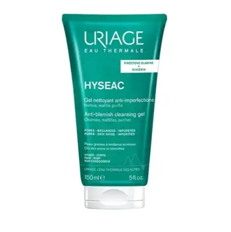Гель очищающий для лица Uriage Hyseac, 150 мл