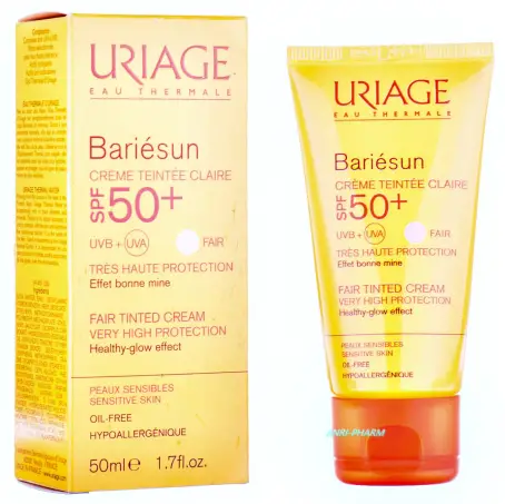 КРЕМ URIAGE БАРЬЕСАН СОЛНЦЕЗАЩ. ТОНАЛ. золот. SPF 50+ 50 мл