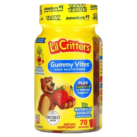 КОМПЛЕКС МУЛЬТИВИТ. L’IL CRITTERS Gummy Vites №70 жев. конф.