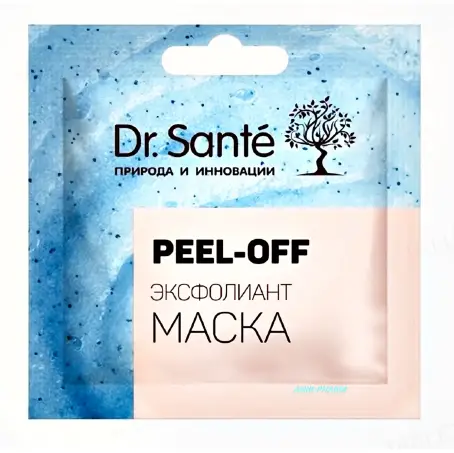 МАСКА-ЕКСФОЛІАНТ ДЛЯ ОБЛИЧЧЯ DR.SANTE Peel-off 12 мл саше