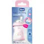 ПЛЯШЕЧКА CHICCO Natural Feeling соска силік. сер. потік з 2 міс. 250 мл рож.