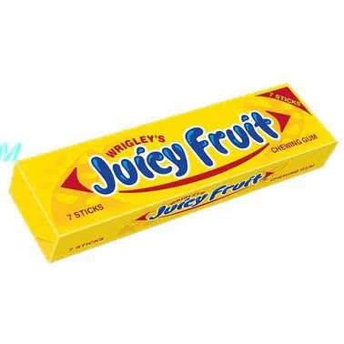 ЖЕВ. РЕЗИНКА WRIGLEY'S juicy fruit №5