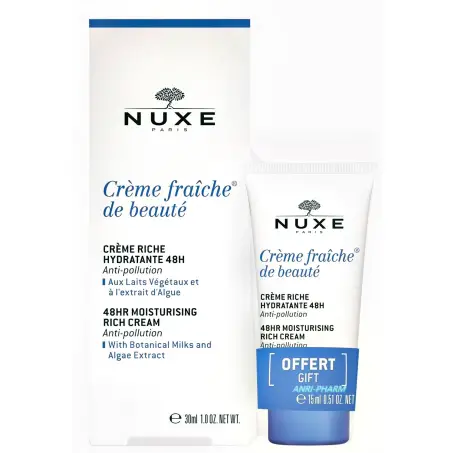 НАБІР NUXE CREME FRAICHE КРЕМ насич. 30 мл+15 мл