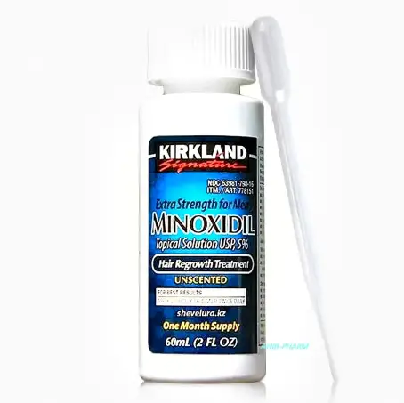 ПІНА ДЛЯ ВІДНОВЛЕННЯ ВОЛОССЯ ДЛЯ ЧОЛ.KIRKLAND MINOXIDIL 5% на 1 міс.60 мл