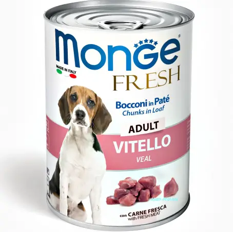 КОРМ ДЛЯ СОБАК MONGE DOG FRESH телятина 0,4 кг