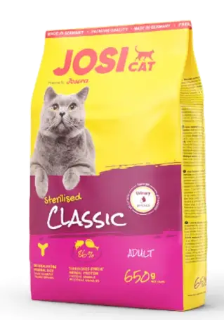 КОРМ ДЛЯ КОТІВ JOSICAT Sterilised Classic 650 г