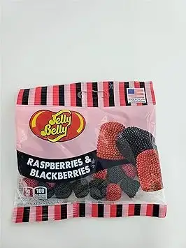 ЦУКЕРКИ RASPBERRIES&BLACKBERRIES Jelly Belly 78 гр