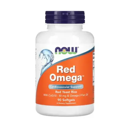 Красная Омега NOW Foods (Red Omega), 90 мягких капсул