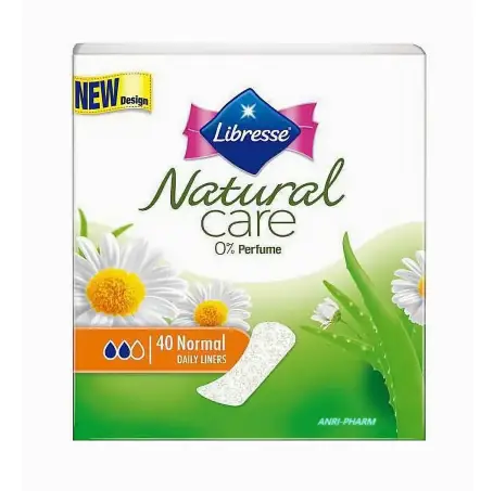 ПРОКЛ. LIBRESSE NATURAL CARE PANTYLINERS NORMAL №40