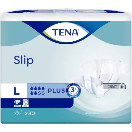 Подгузники для взрослых Tena Slip Plus Large, 30 штук