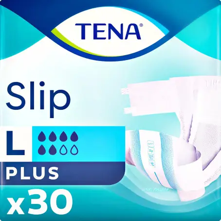 ПОДГУЗ ДЛЯ ВЗР TENA SLIP PLUS LARGE N30 дышащие