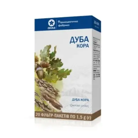  Дуба кора по 1.5 г №20 в фил.-пак