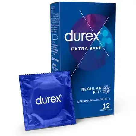 DUREX Extra Safe Презервативы для макс. надежности №12