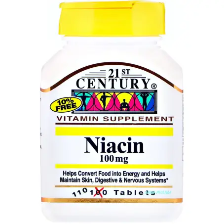 CENTURY Ниацин100 мг ( NIACIN ) С КАЛЬЦИЕМ №110