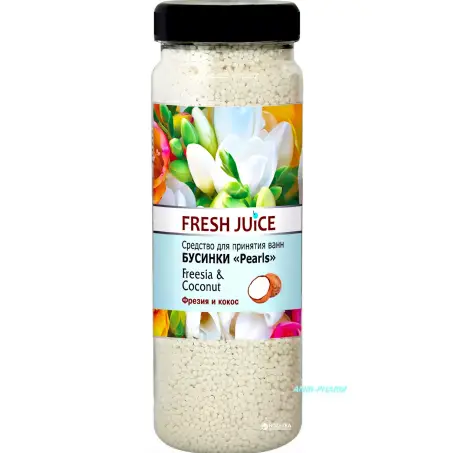 СР-ВО ДЛЯ ВАНН БУСИНКИ FRESH JUICE Freesia & Coconut 450 г