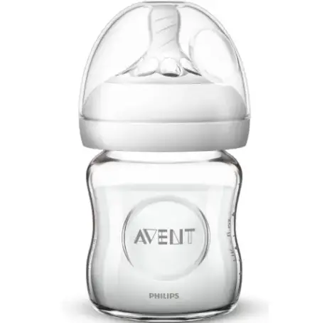 Бутылочка для кормления Philips Avent SCF051/17 Natural 2.0 стеклянная, 120 мл
