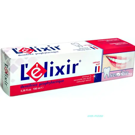 Зубная паста L`ELIXIR Sensible для чутл. зубів 100 мл