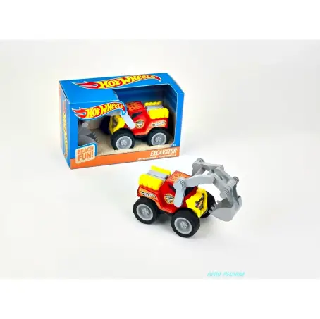 ІГРАШКА ЕКСКАВАТОР HOT WHEELS в коробці