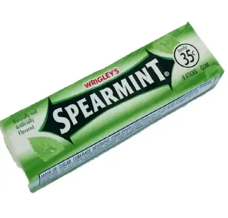 ЖУВ. ГУМКА WRIGLEY'S spearmint №5