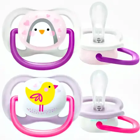 СОСКА ПУСТУШКА PHILIPS AVENT Ultra air Animal силік. ортодонт. для дів. 0-6 міс. №2 SCF080/06