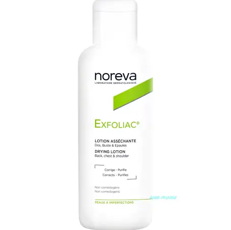 ЛОСЬЙОН NOREVA EXFOLIAC для жирн. пробл. шкіри обличчя 125 мл