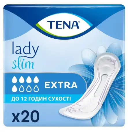 ПРОКЛАДКИ УРОЛОГ.TENA Lady Slim Extra №20