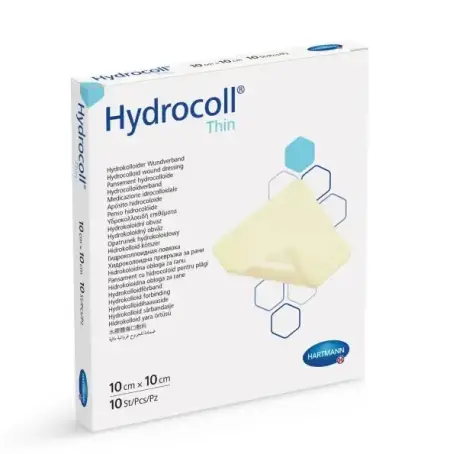 Повязка гидроколлоидная Hydrocoll Thin 10 см х 10 см 10 штук