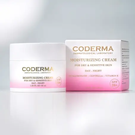 Крем увлажняющий для сухой и чувствительной кожи день/ночь CODERMA(Кодерма), 50мл