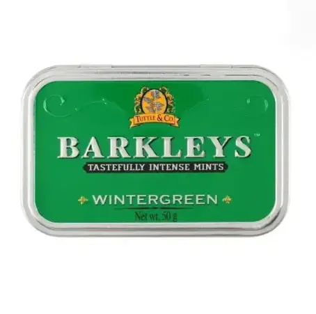 Леденцы-драже Barkleys Wintergreen Зимняя прохлада, 50г